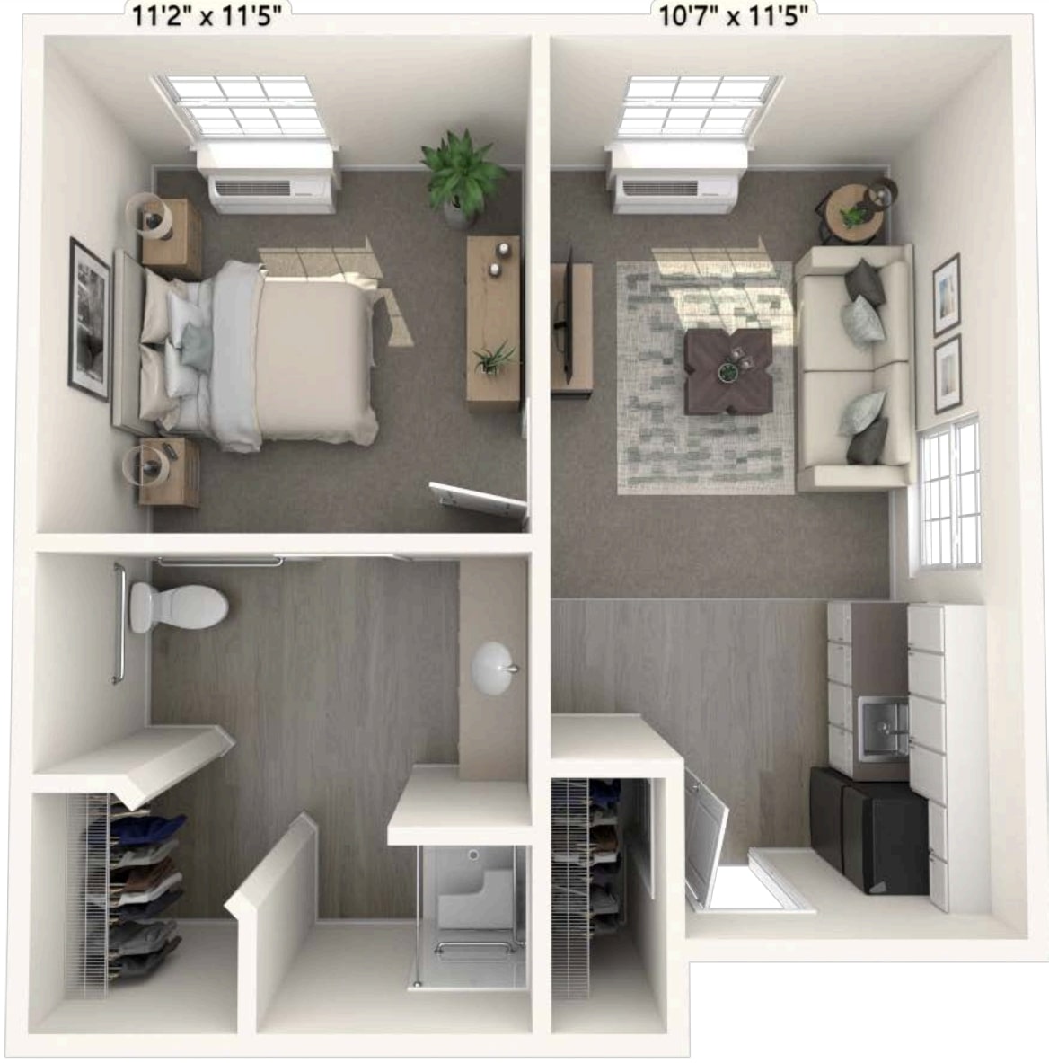 Fenton One Bedroom