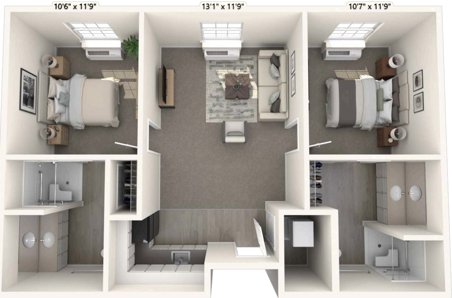 Fenton Two Bedroom