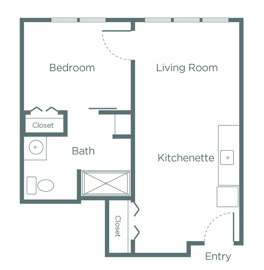 AL_1 Bed 1 Bath_511 sq ft