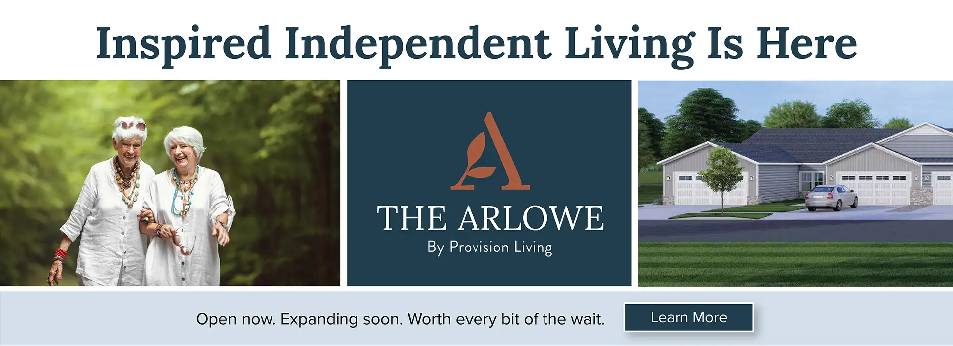 Photo of a banner for Arlowe